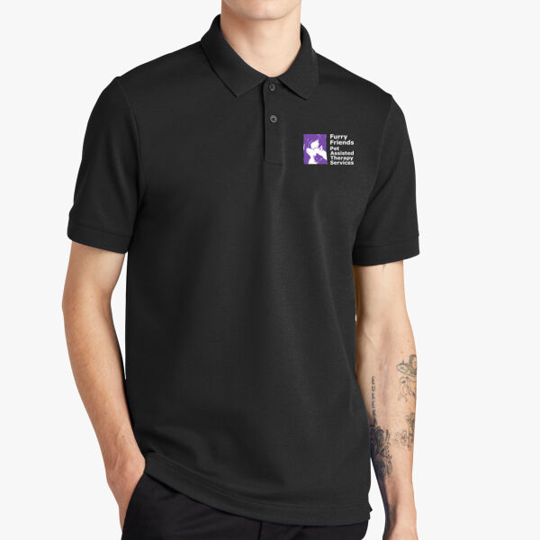 Men's Stretch Heavyweight Pique Polo Thumbnail