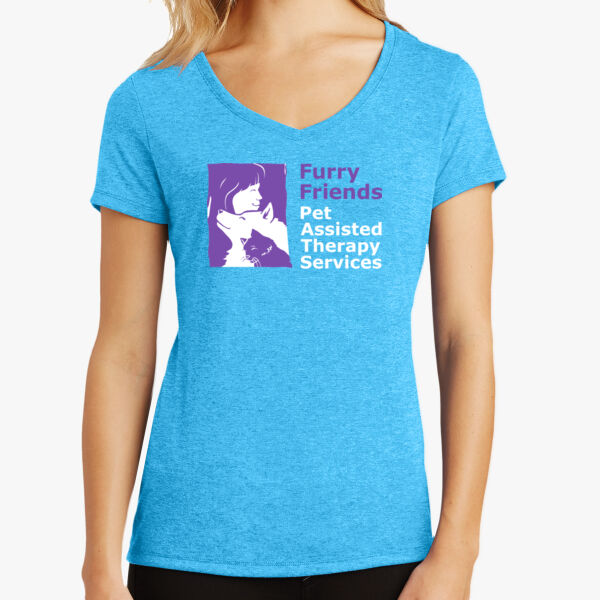 Women's Perfect Tri V-Neck Thumbnail